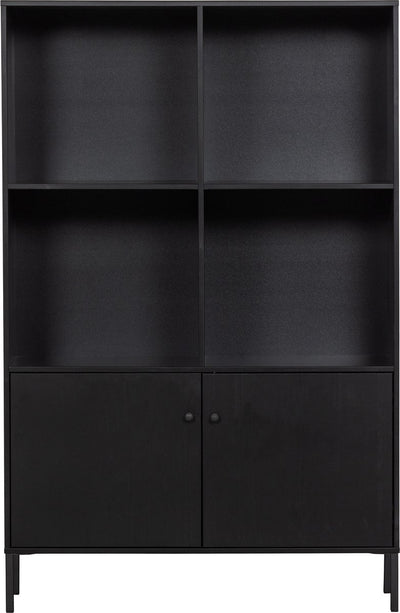 Armadio a giorno Wood xam - pino - nero - 155x107x39