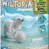 Playmobil Wiltopia Bebé Oso Polar 71073