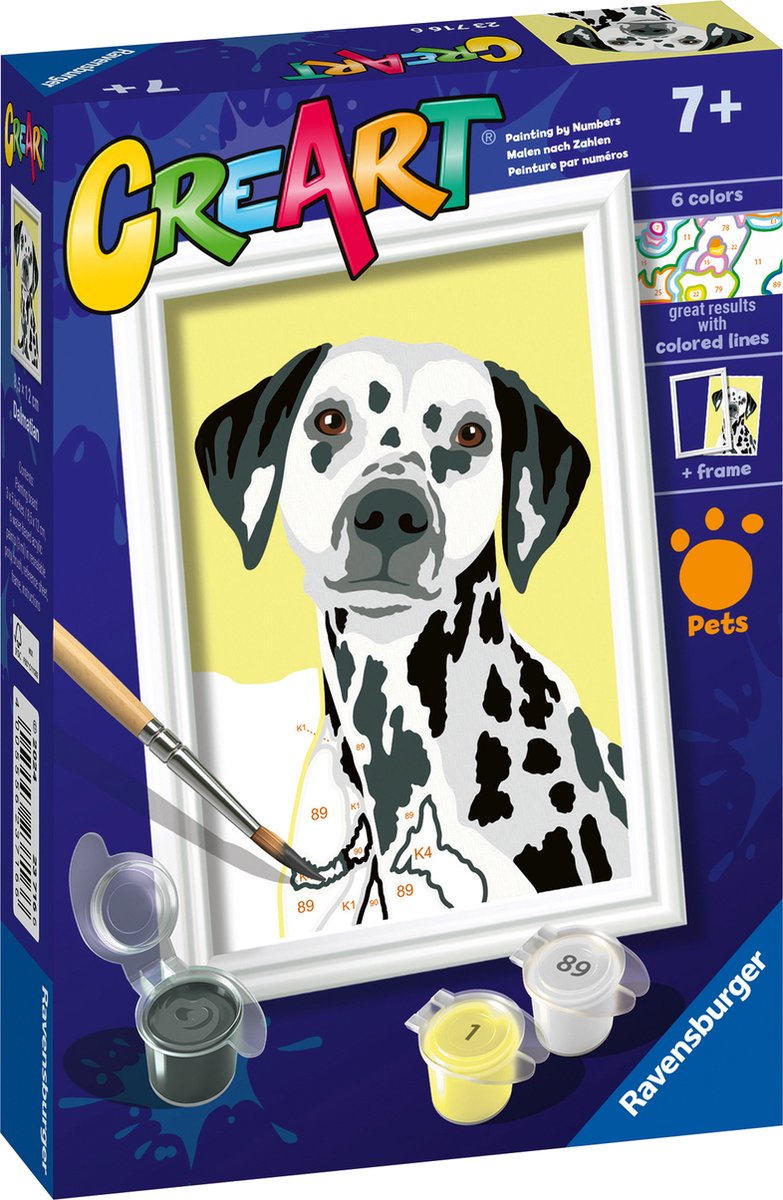 Ravensburger Creart Painting on Number Dalmatier