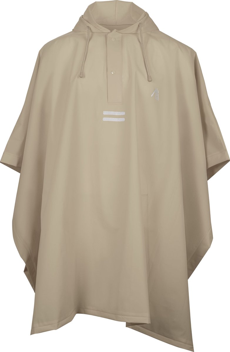 Ralka regenponcho - trekking - zand - maat l xl