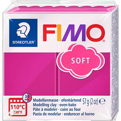 FIMO® morbido, lampone, 57 gr 1 scatola