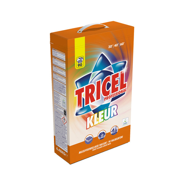 Tricel detergente en polvo color 648kg