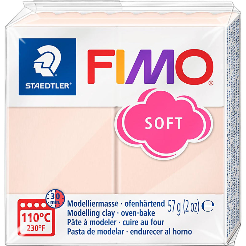 Fimo® suave, beige ligero, 57 gr 1 caja