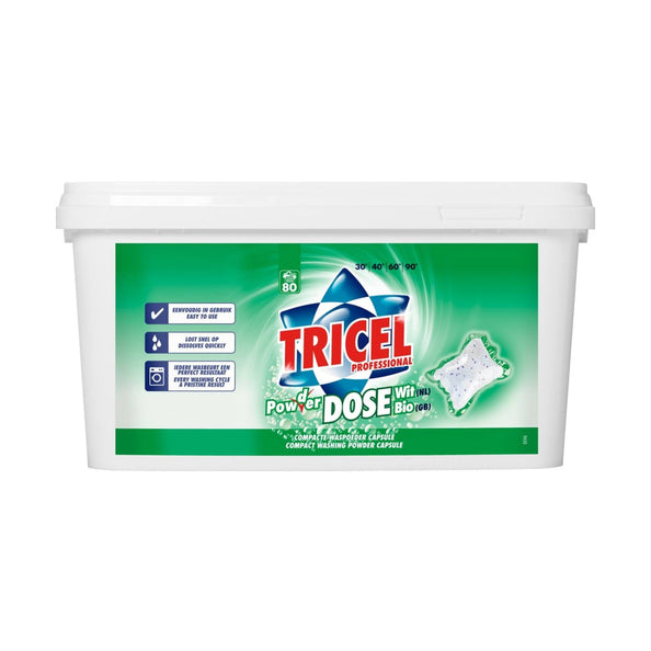 Tricel powder dose white (80x 27gr)