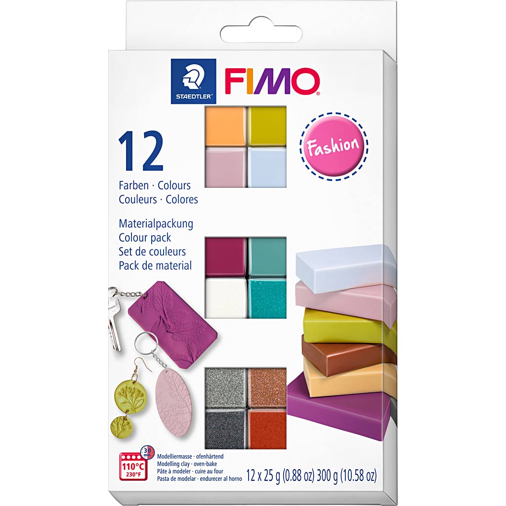 FIMO® Soft, Colori pastello, 12x25 GR 1 Box