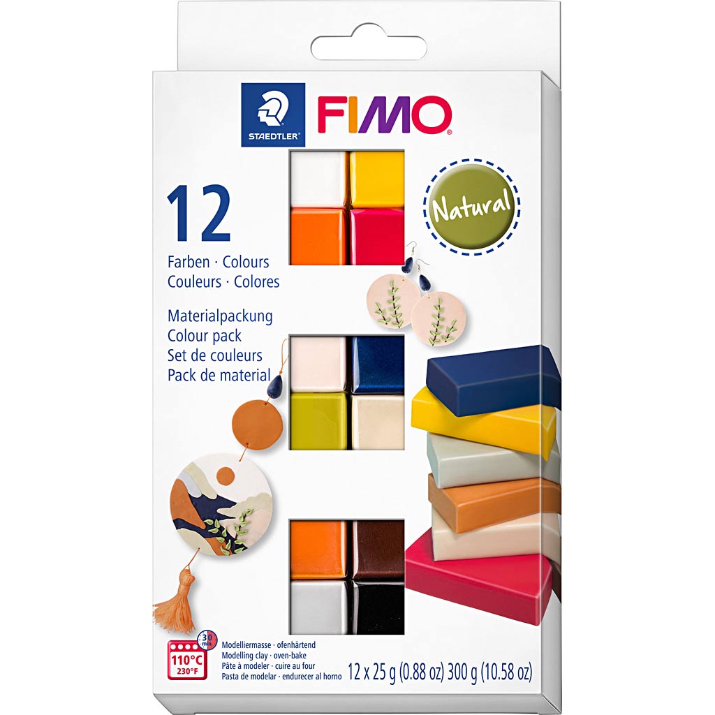 FIMO® Soft, Colori pastello, 12x25 GR 1 Box
