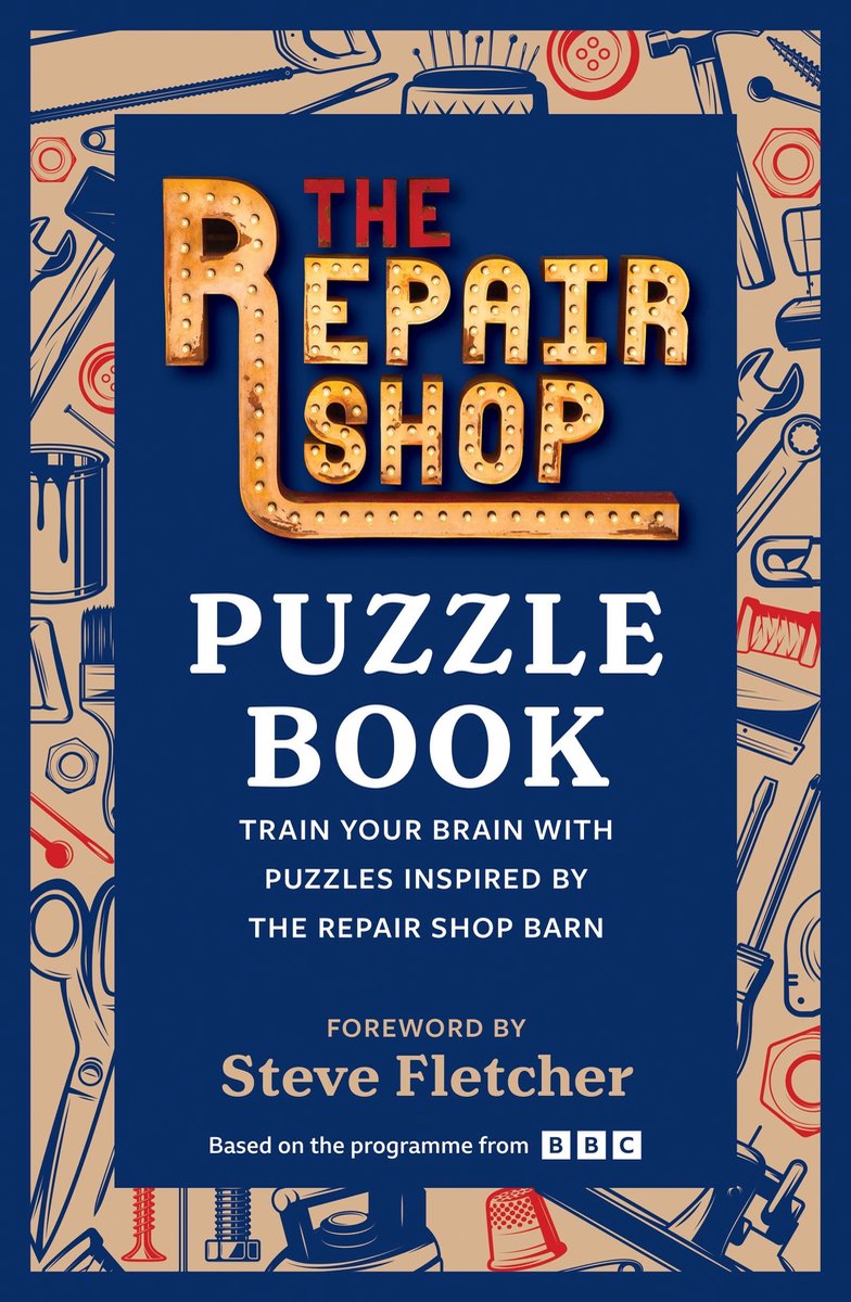 El libro de rompecabezas del taller de reparaciones.