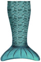 Kuaki mermaids coperta sirena turchese, 60x130 cm