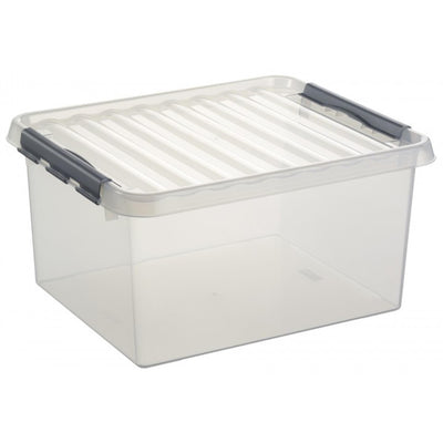 Caja de almacenamiento de la línea SunWware 36L transparente