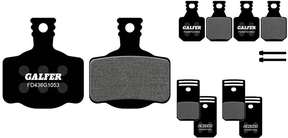 Galfer bike performance disc pads for magura campagnolo | magura mt5, mt7