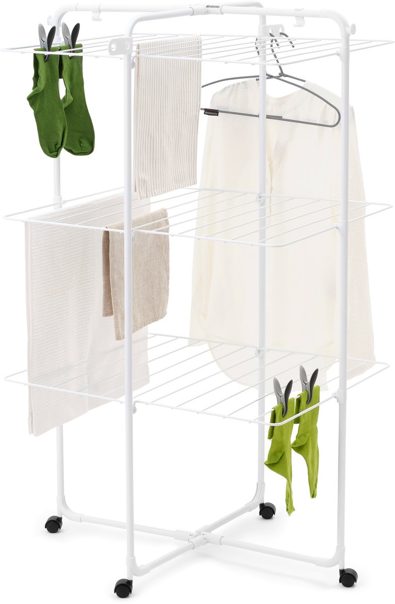 Brabantia hangon drying tower 23 meters white