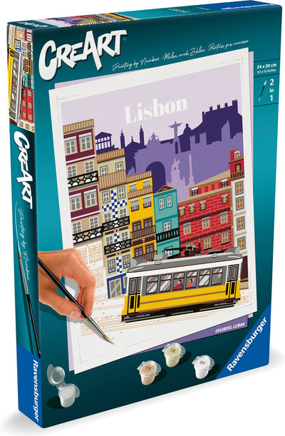 Ravensburger Creart Painting at Number - Lisbona