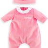 Corolle Mon Poupon Pajamas Pink con sombrero, 30 cm