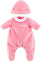 Corolle Mon Poupon Pajamas Pink con sombrero, 30 cm
