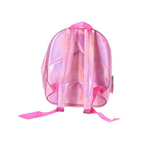 Mochila brillante rosa fabuloso