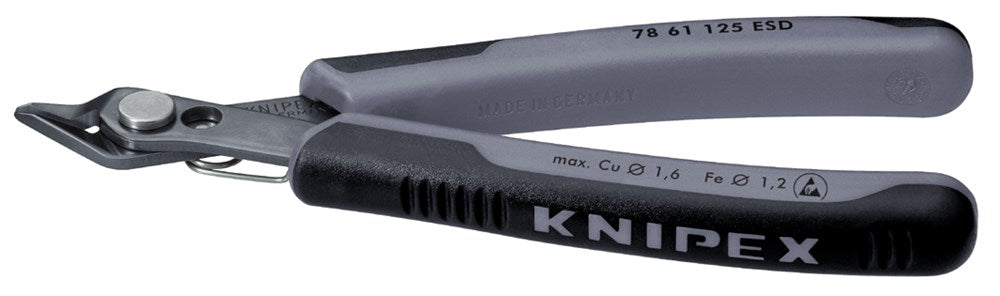 Knipex electronic super knips 7861125 esd elektronica-tang