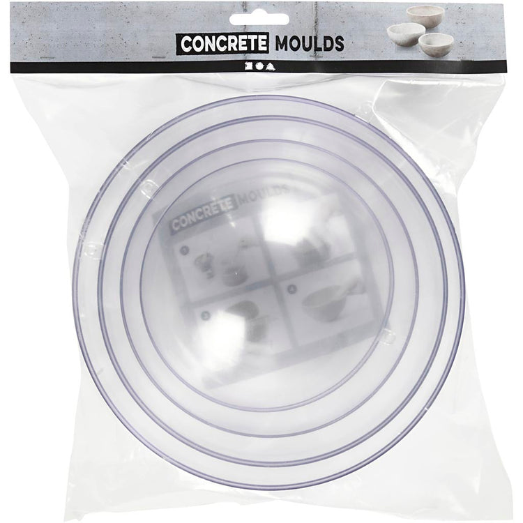 Creativ company plastic mold forms transparent, 4st.
