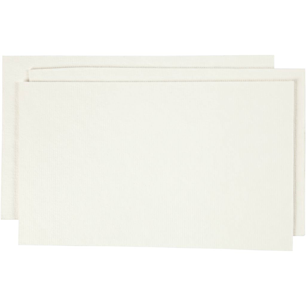 Pulpa de papel de Creativ Company fuera de blancos 20x12 cm, 100gr