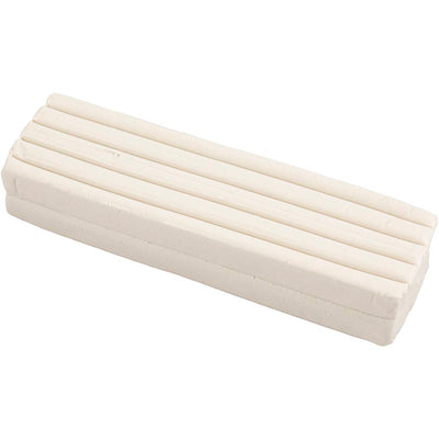 Argilla morbida - bianco, 500gr.