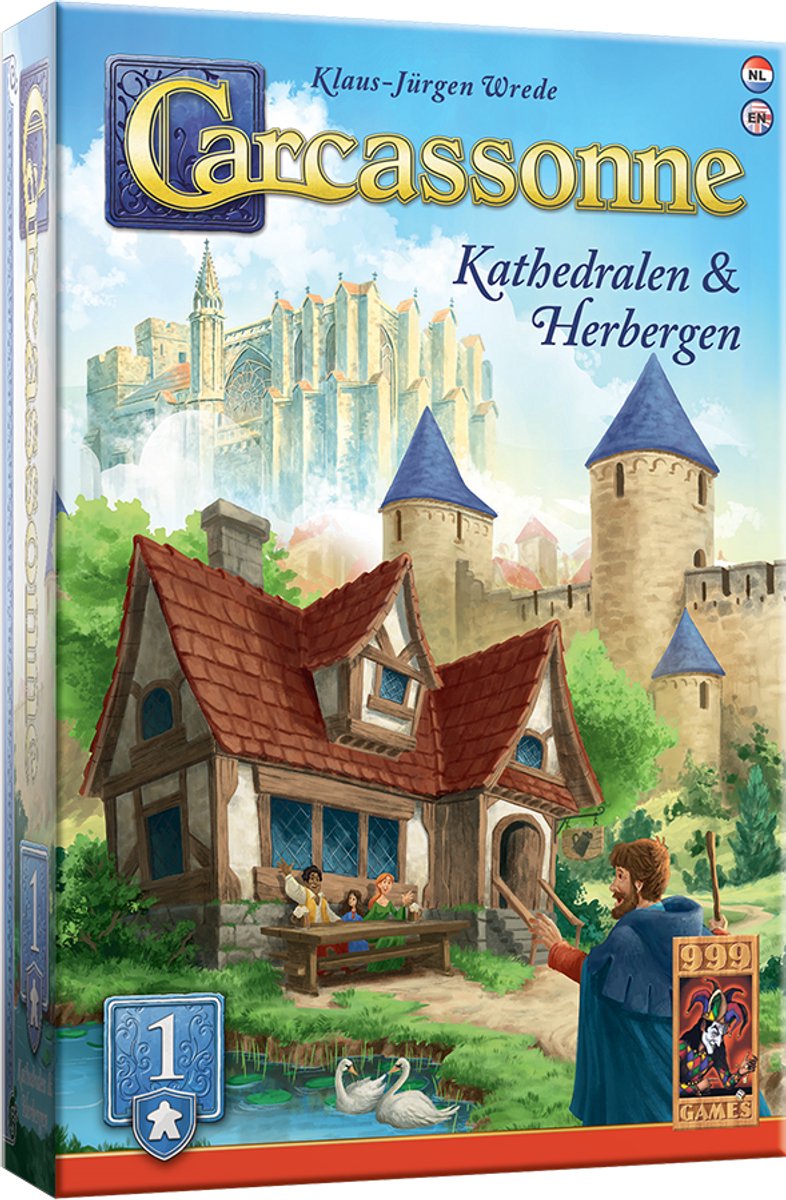 999games Espansione delle case delle cattedrali di Carcassonne 999 giochi