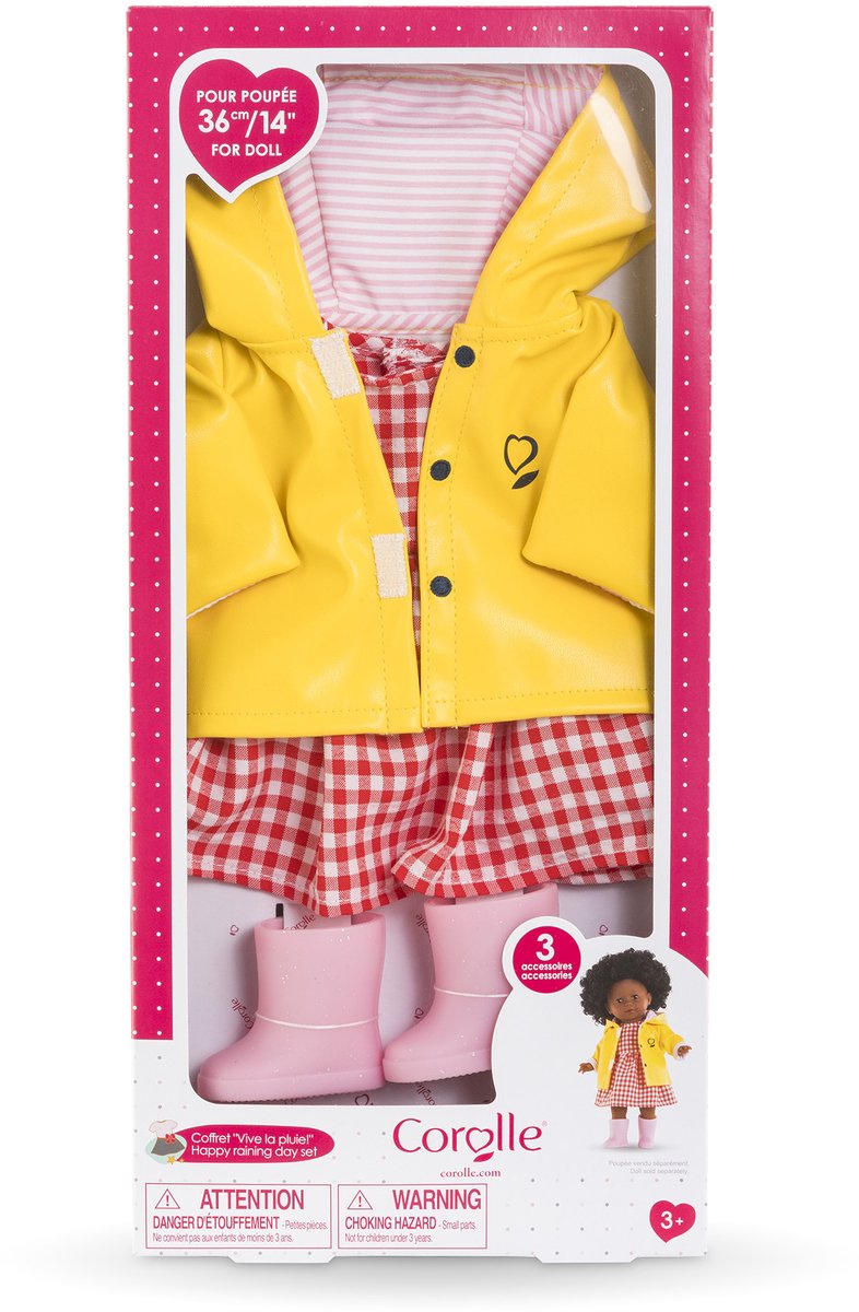 Corolle ma set viva la lluvia - 36cm