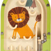 Lion da game mini pinne in legno a piede piccoli