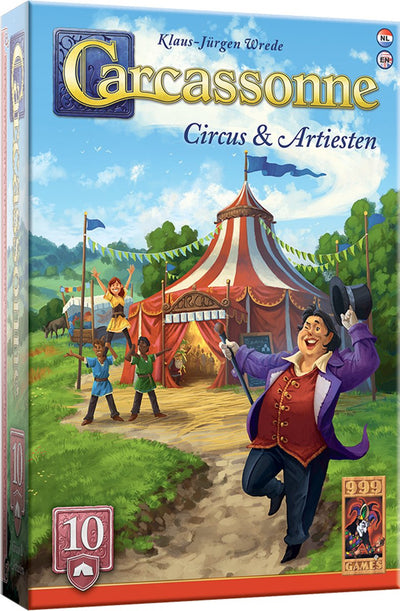 999games 999 juegos carcassonne expansión de artistas circenses