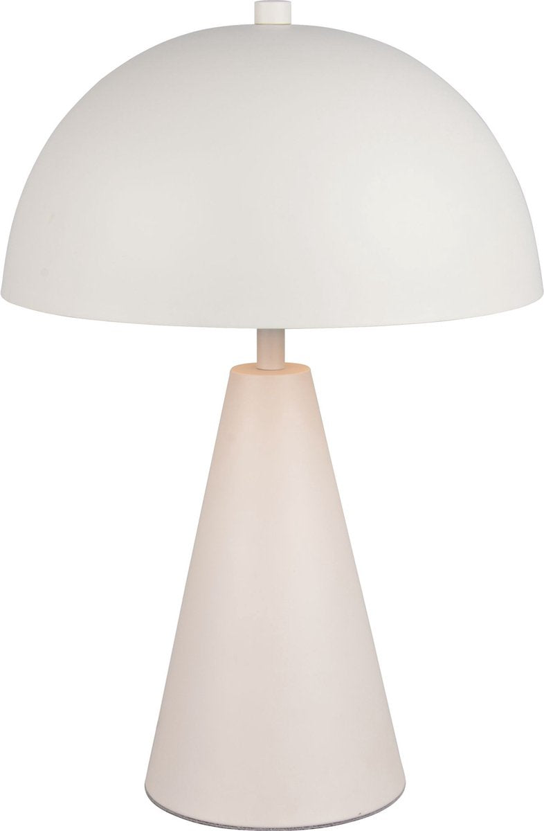 Trio alfie - lámpara de mesa - gris cálido - excl. 1x e27 4.9 w - interruptor de cable - verde