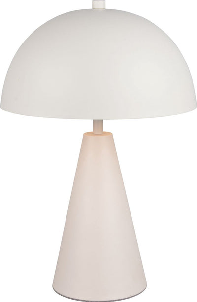 Trio alfie - table lamp - gray warm - excl. 1x e27 4.9 w - cord switch - go green