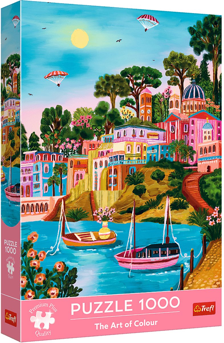Puzzle Trefl 1000 pezzi - moderno syros grecia fsc mix.