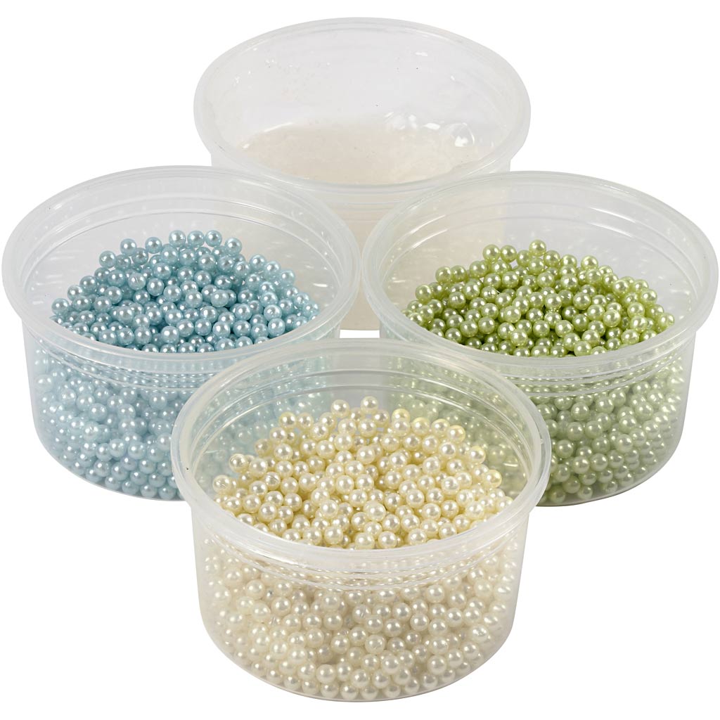 Pearl clay ®, varios colores, 3x25+38 gr, 1 juego