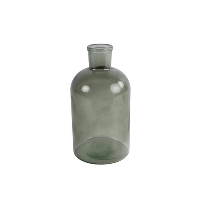 Vaso Countryfield in vetro grigio 14x14x27cm