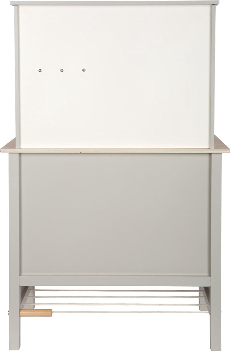 Pie pequeño - madera speelkeuken sabroso gris