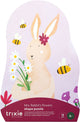 Trixie vormenpuzzel mrs. rabbit -mrs. rabbit's bloemen - 12 stukken - kinderpuzzel vanaf 2 jaar