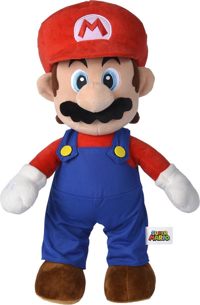 Nicotoy super mario mario plush, 50cm - cuddly toy