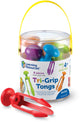 Recursos de aprendizaje pinzas tri-grip (juego de 6) - 3+