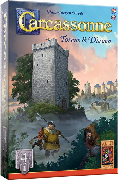999games 999 juegos torres de carcassonne expansión de los ladrones