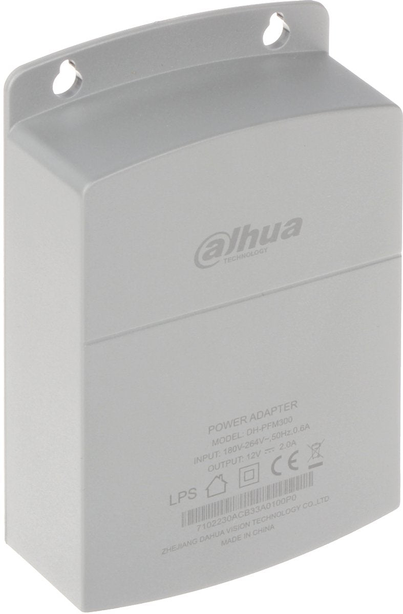 Dahua serie pfm300 - adaptador de corriente - impulsivo - carcasa bryzgoszczelna - ip23