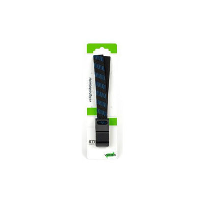 Binder di sicurezza SUV WideK 24 mm con gancio nero in acciaio azzurro nero