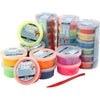 Foam clay ®, glitter, vari colori, 28 scatole 1 scatola