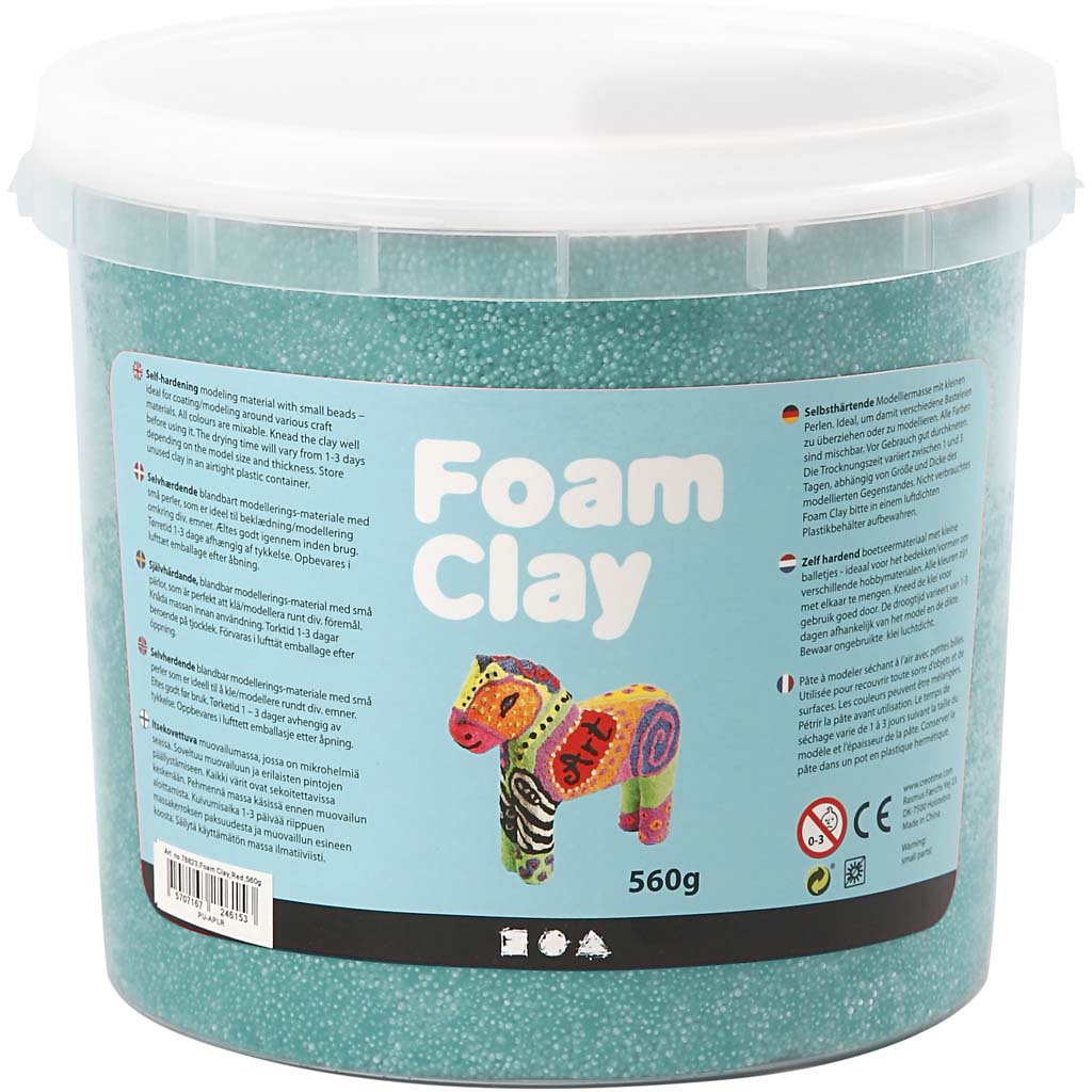 Foam clay ®, 560 gr, donkergroen
