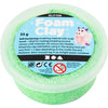 Foam clay ®, glitter, verde, 35 gr 1 scatola