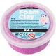 Foam clay ®, purpurina, violeta, 35 gr 1 caja