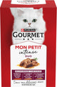 Gourmet mon petit intense - kattenvoer natvoer - rund kip - 24 x 50 gr