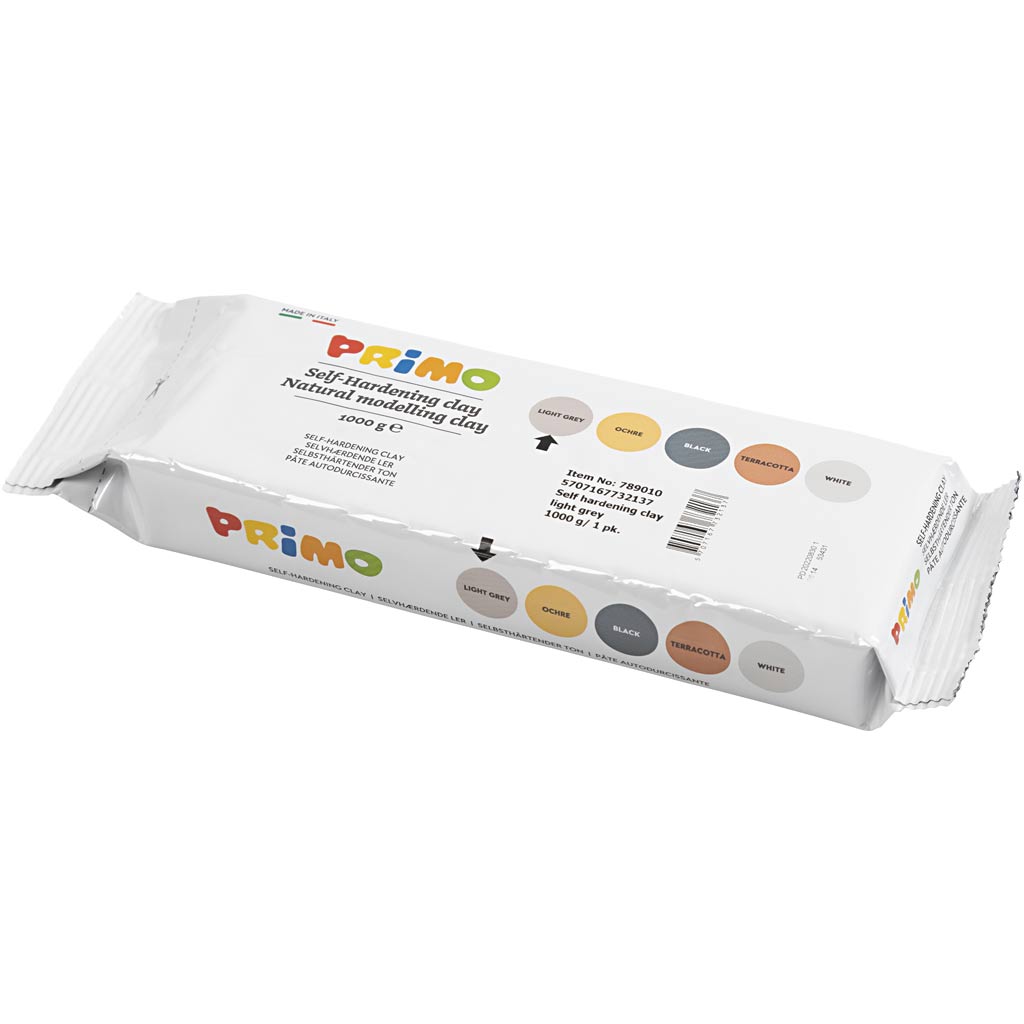 Creative Company SCULTURA Auto -randice Klei Grigio chiaro, 1000gr