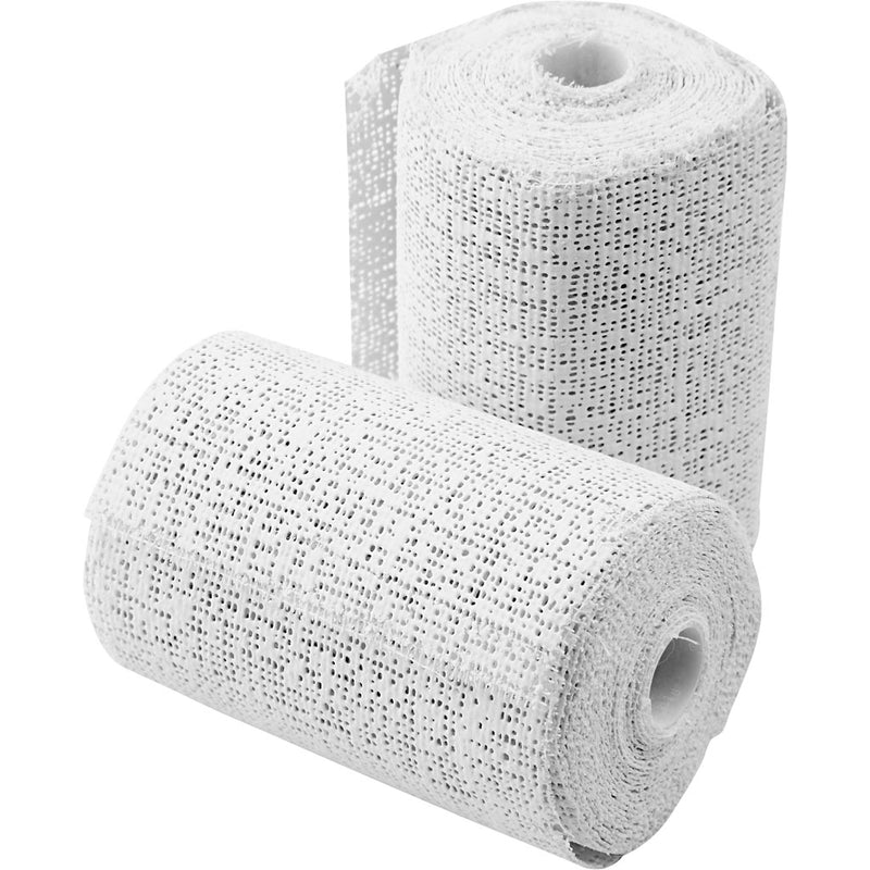 Yeso de gasa Creativ company, l: 2,7 m, ancho: 7,5 cm, blanco, 2 rollos 1 caja