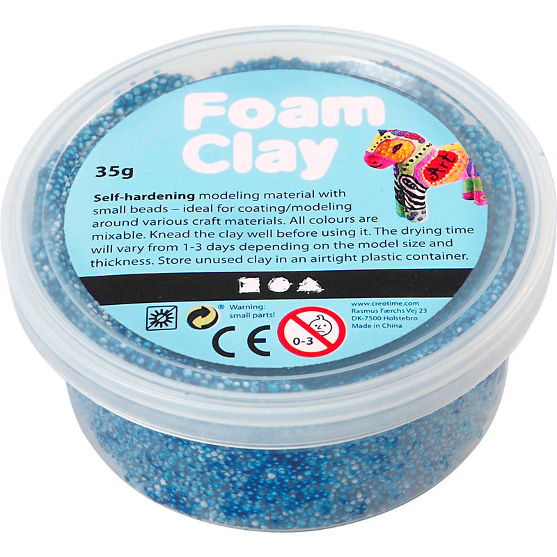 Clay in schiuma - blu, 35gr.