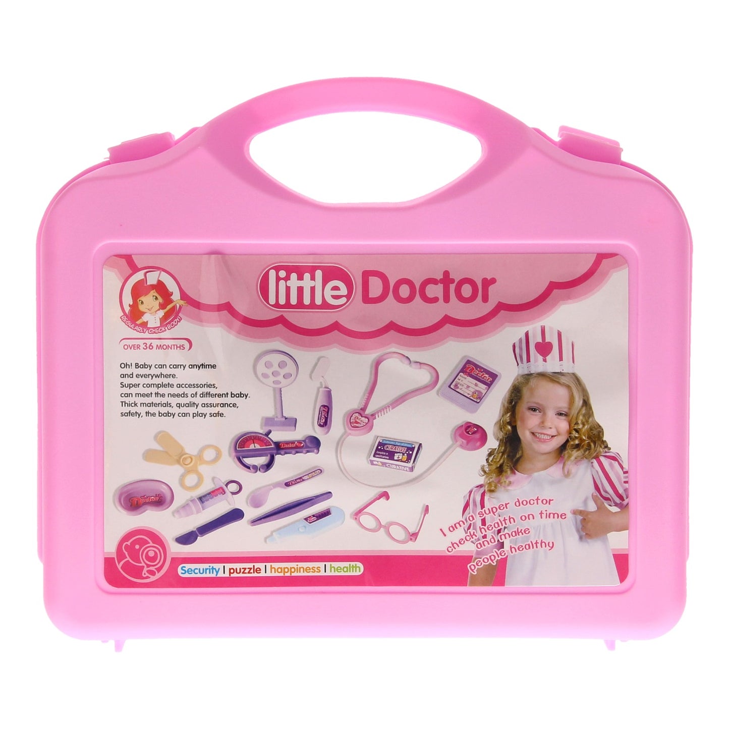 Dokterskoffer roze