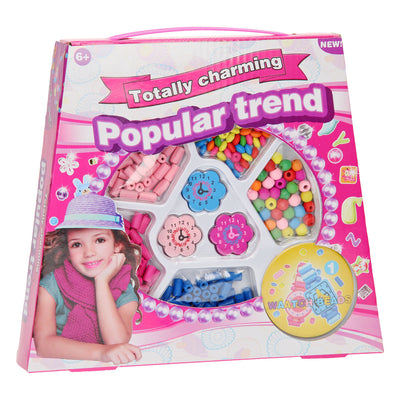 Crea il tuo orologio con perline di legno