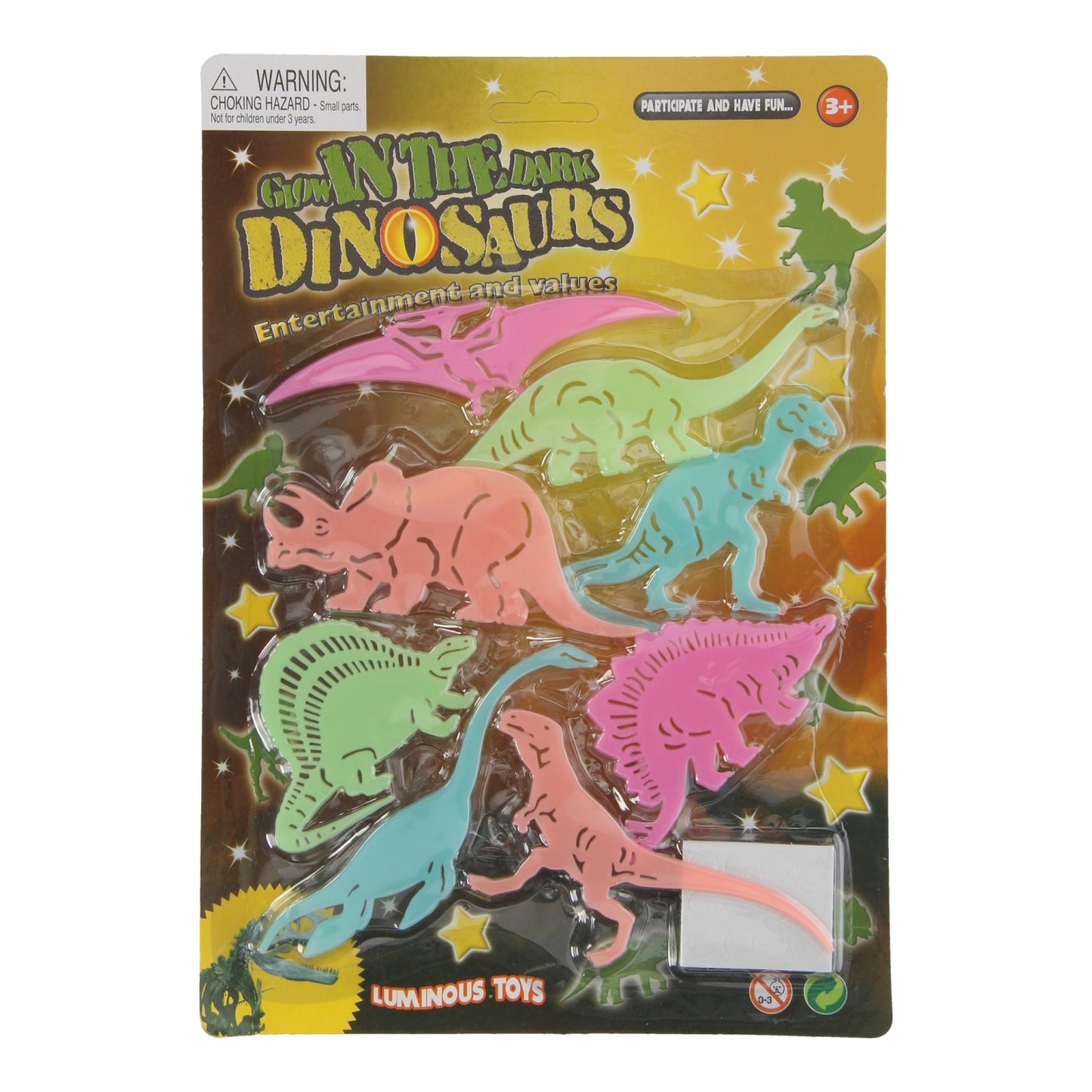 Brilla en la oscuridad dino's